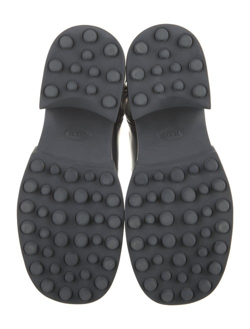 Tod's Leather Combat Boots