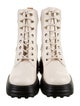 Tod's Leather Combat Boots