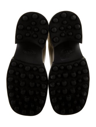 Tod's Leather Combat Boots