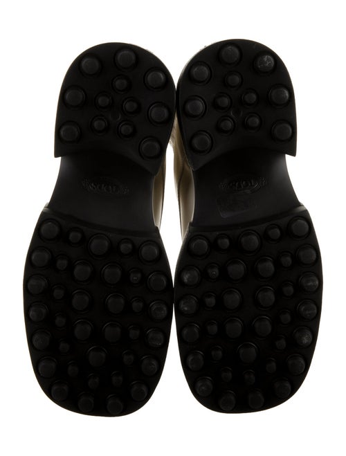 Tod's Leather Combat Boots