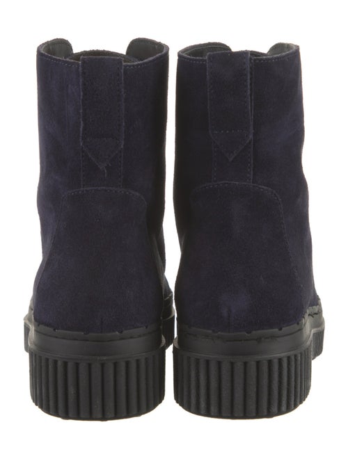 Tod's Suede Combat Boots