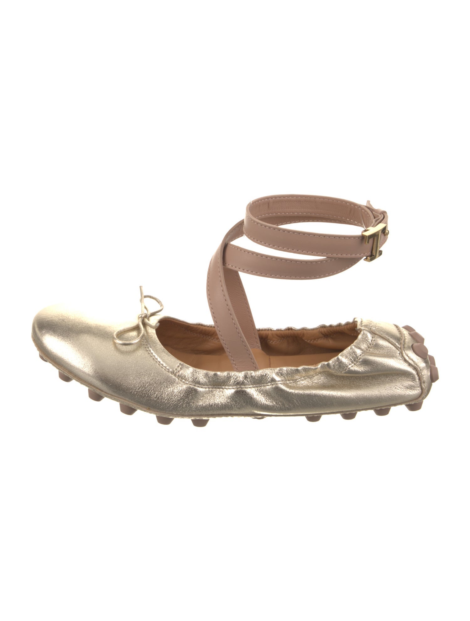 Tod's Leather Ballet Flats