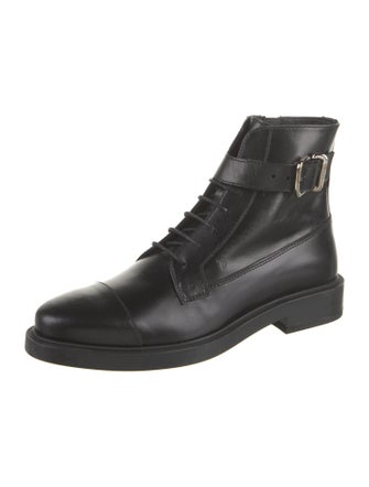 Tod's Leather Combat Boots