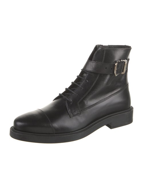 Tod's Leather Combat Boots