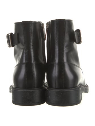 Tod's Leather Combat Boots