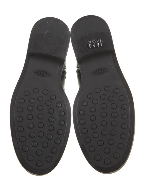 Tod's Leather Combat Boots