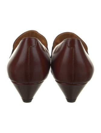 Tod's Leather Chain-Link Accents Pumps