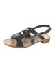 Tod's PVC Gladiator Sandals