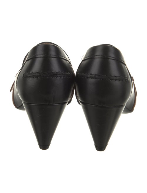 Tod's Leather Colorblock Pattern Pumps