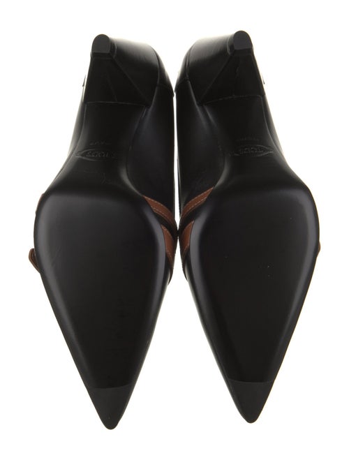 Tod's Leather Colorblock Pattern Pumps