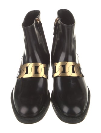 Tod's Leather Combat Boots
