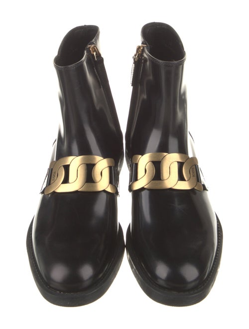 Tod's Leather Combat Boots