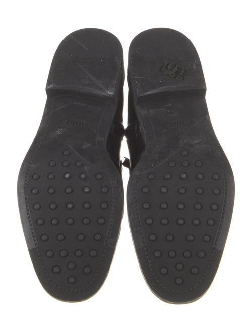 Tod's Leather Combat Boots