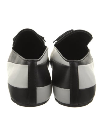 Tod's Leather Colorblock Pattern Moccasins