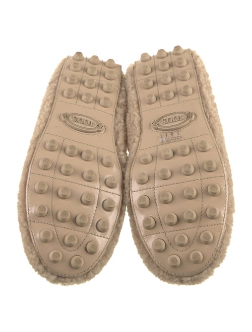 Tod's Faux Fur Moccasins