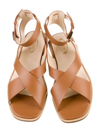 Tod's Leather Gladiator Sandals