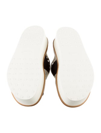 Tod's Ponyhair Printed Slides