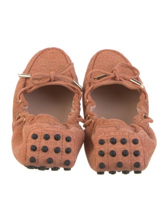 Tod's Suede Ballet Flats