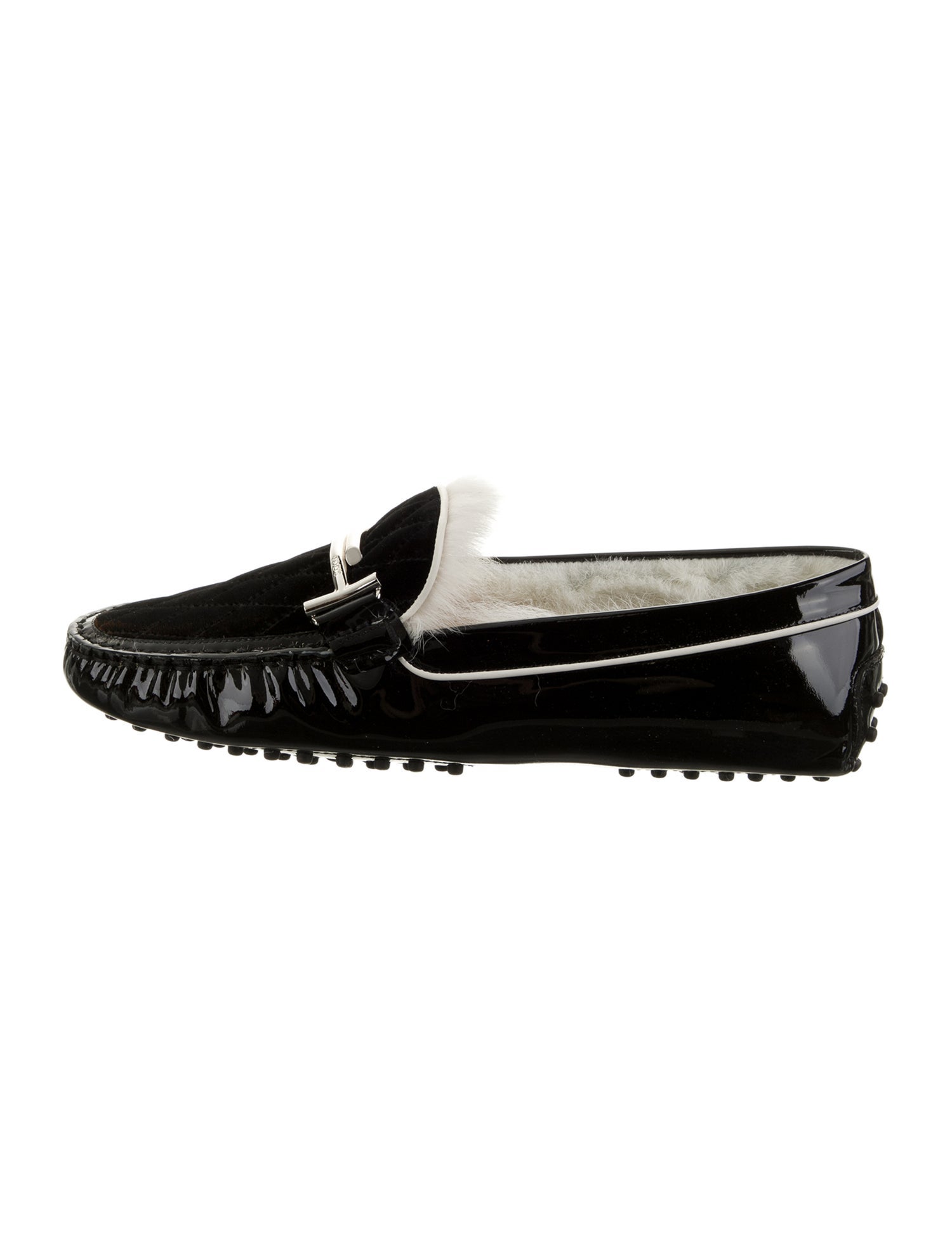 Tod's Patent Leather Loafers
