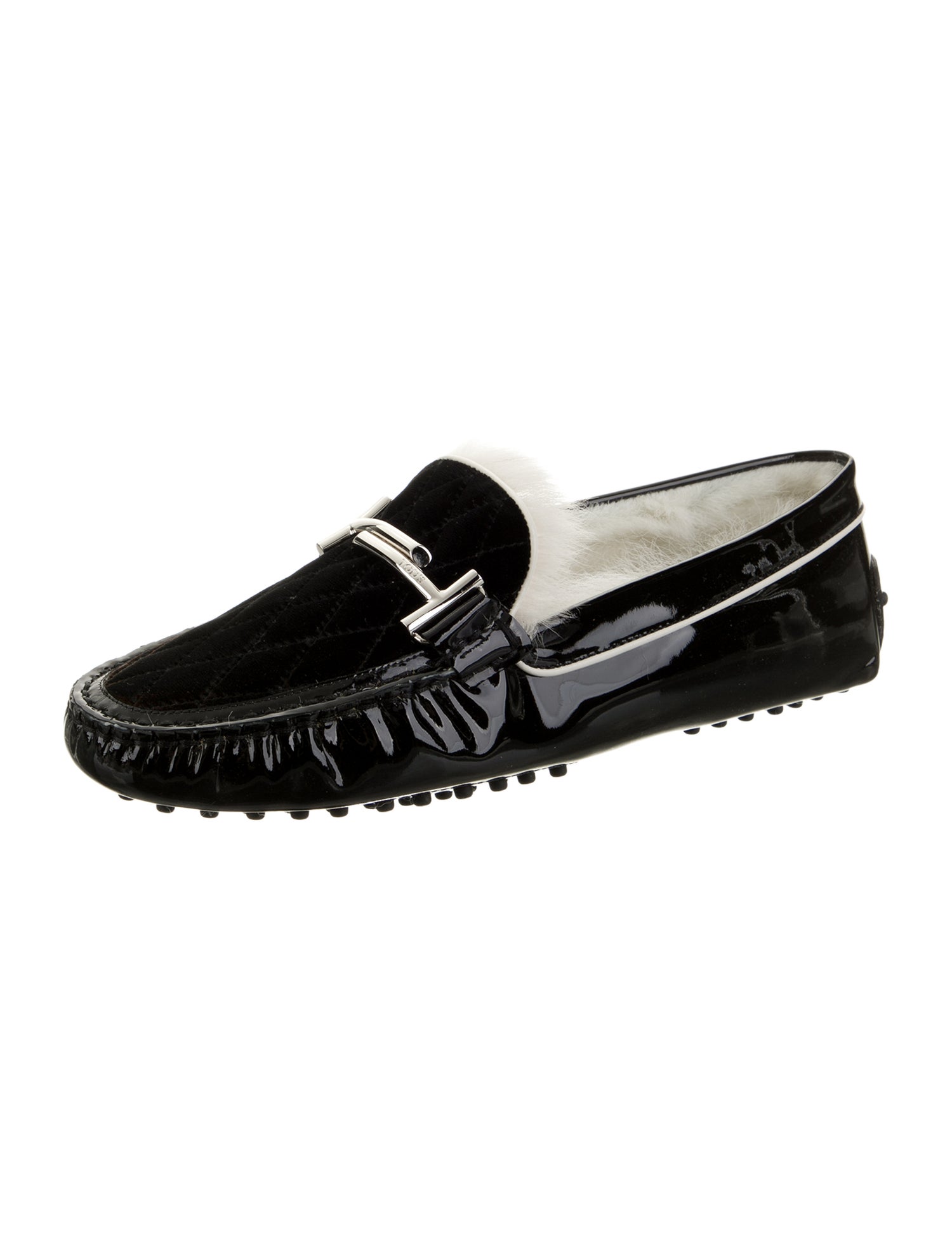 Tod's Patent Leather Loafers