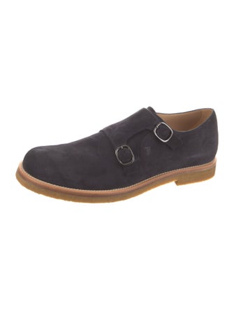 Tod's Suede Monk Straps