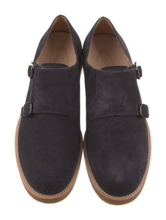 Tod's Suede Monk Straps