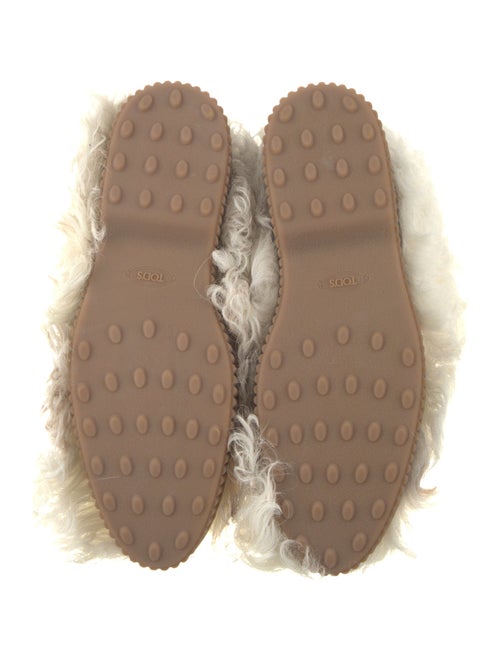 Tod's Faux Fur Lace-Up Boots