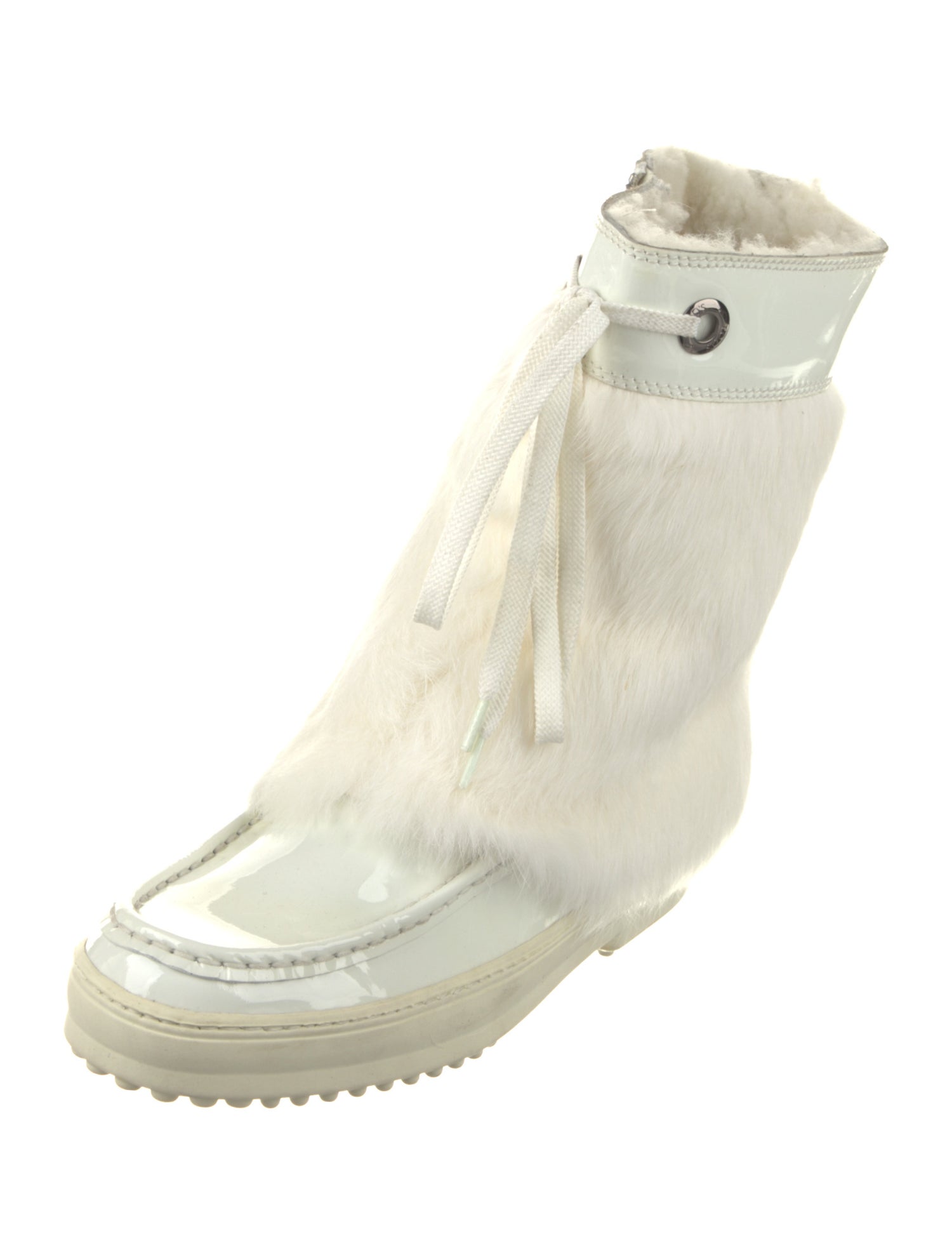 Tod's Patent Leather Rain Boots