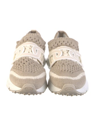 Tod's Leather Trim Embellishment Sneakers