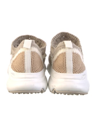 Tod's Leather Trim Embellishment Sneakers