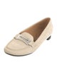 Tod's Suede Crystal Embellishments Loafers