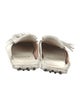 Tod's Leather Tassel Accents Mules