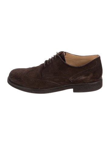 Tod's Oxfords Suede Brogues UK 9.5 | 10.5