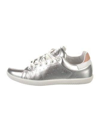 Tod's Leather Colorblock Pattern Sneakers