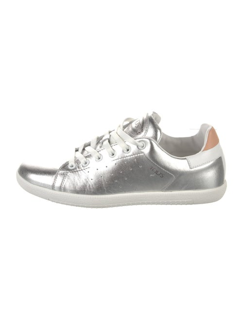 Tod's Leather Colorblock Pattern Sneakers