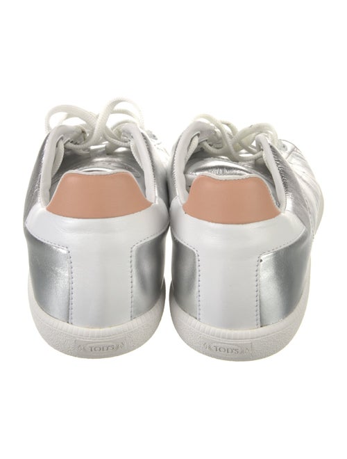 Tod's Leather Colorblock Pattern Sneakers