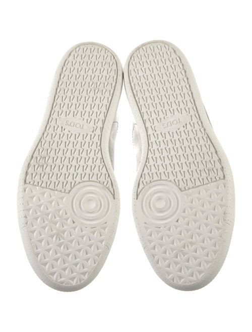 Tod's Leather Colorblock Pattern Sneakers