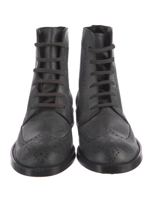 Tod's Leather Lace-Up Boots