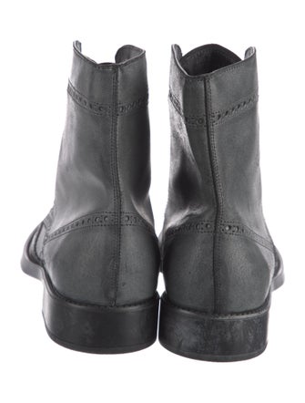 Tod's Leather Lace-Up Boots