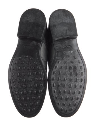 Tod's Leather Lace-Up Boots