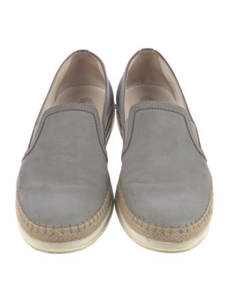 Tod's Suede Espadrille Sneakers