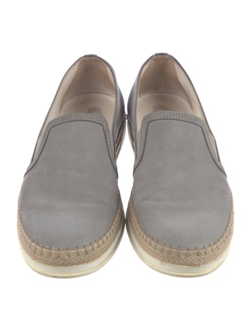 Tod's Suede Espadrille Sneakers