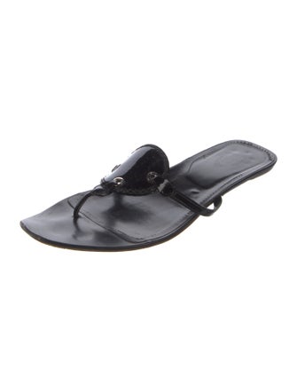 Tod's Patent Leather Mules