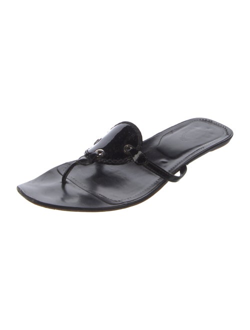 Tod's Patent Leather Mules