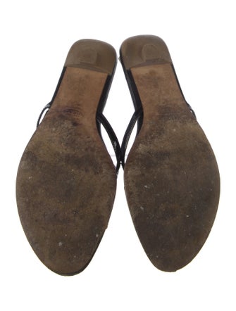 Tod's Patent Leather Mules