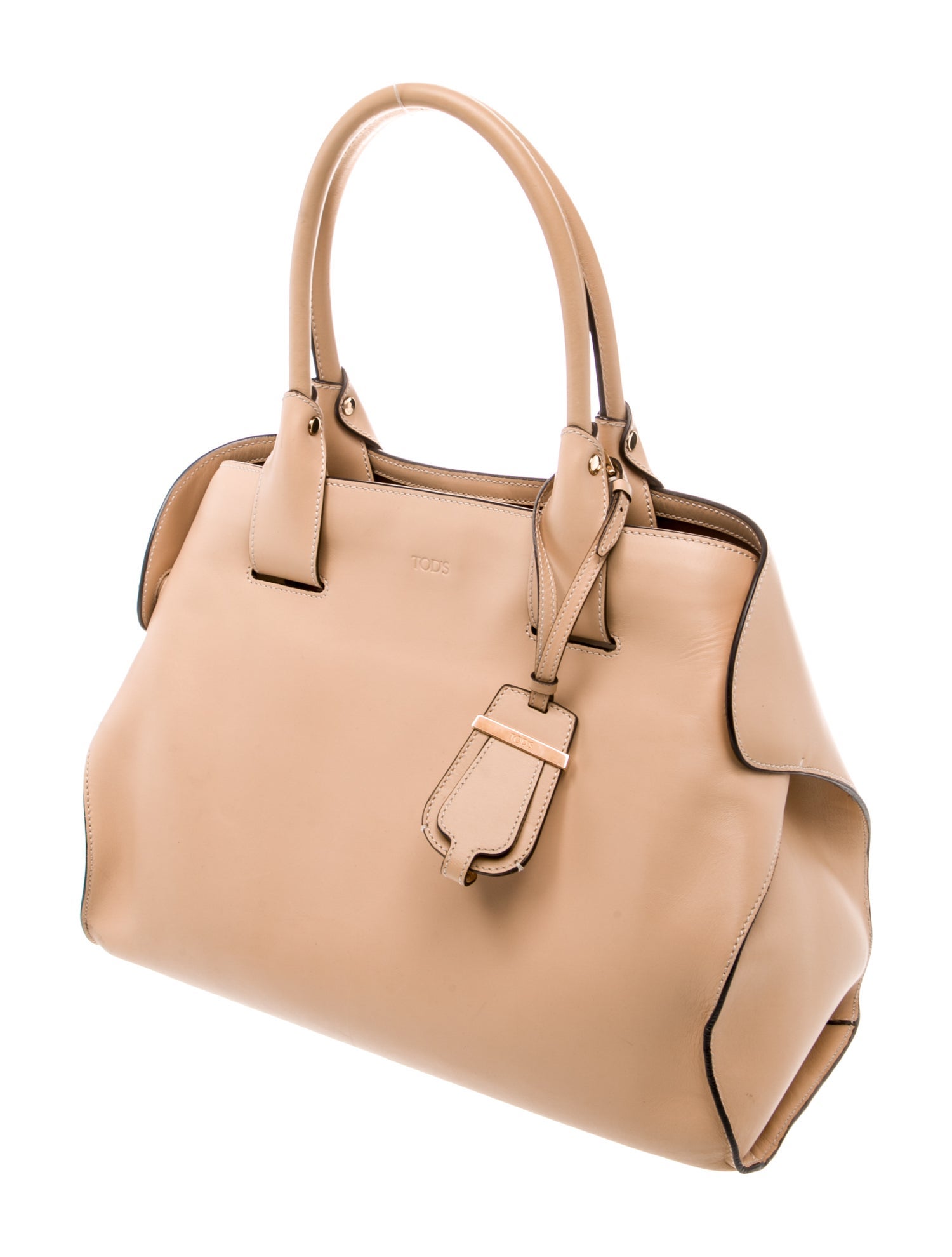 Tod's Leather Top Handle Bag