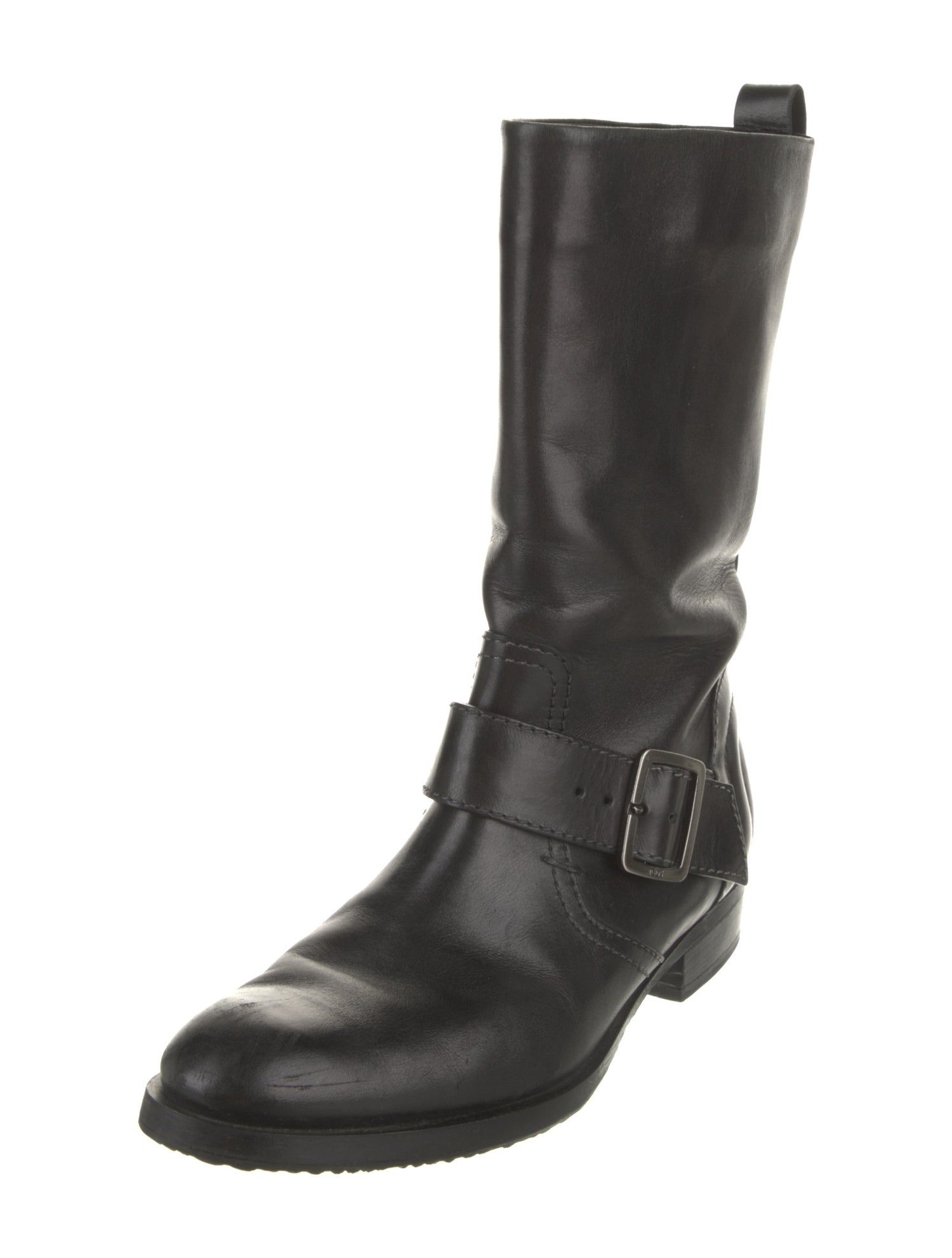 Tod's Leather Moto Boots