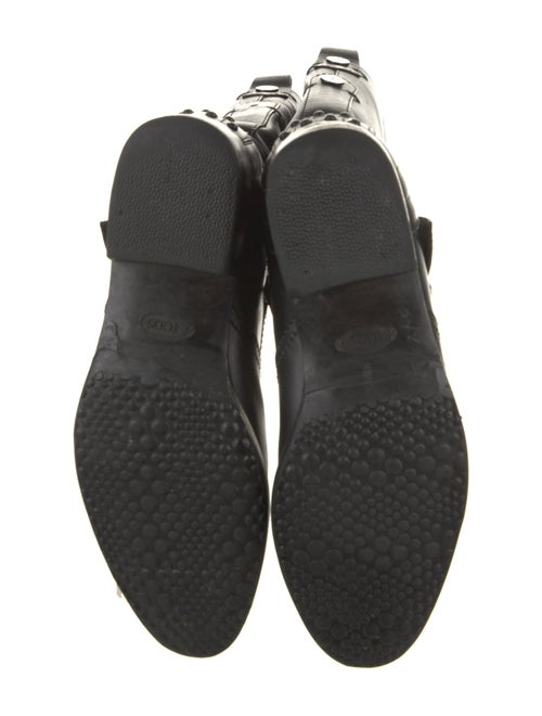 Tod's Leather Moto Boots