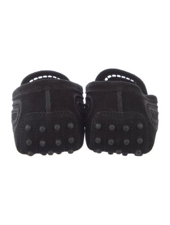 Tod's Suede Tassel Accents Loafers