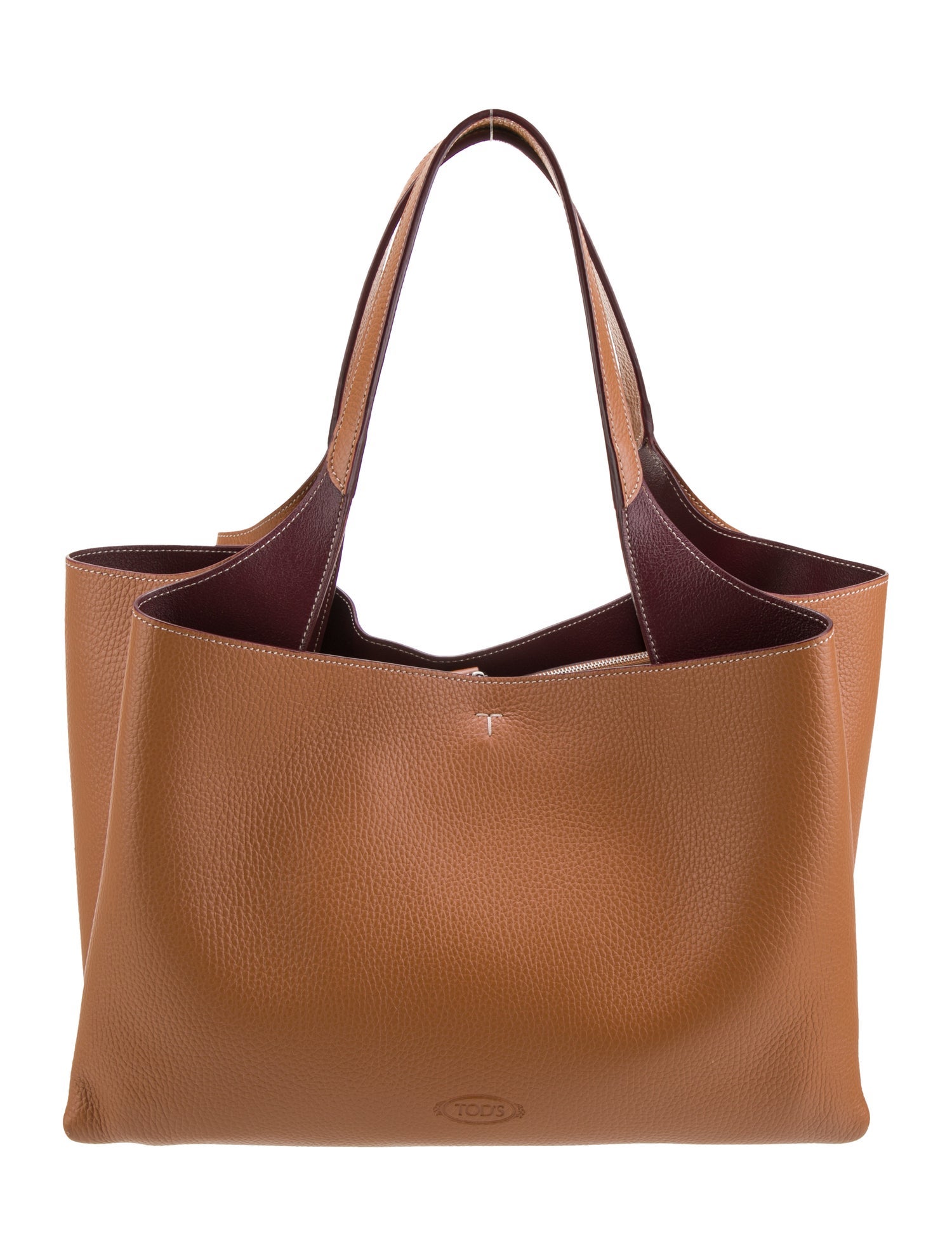 Tod's Leather od's Florida Medium Leather Tote Bag. Medium